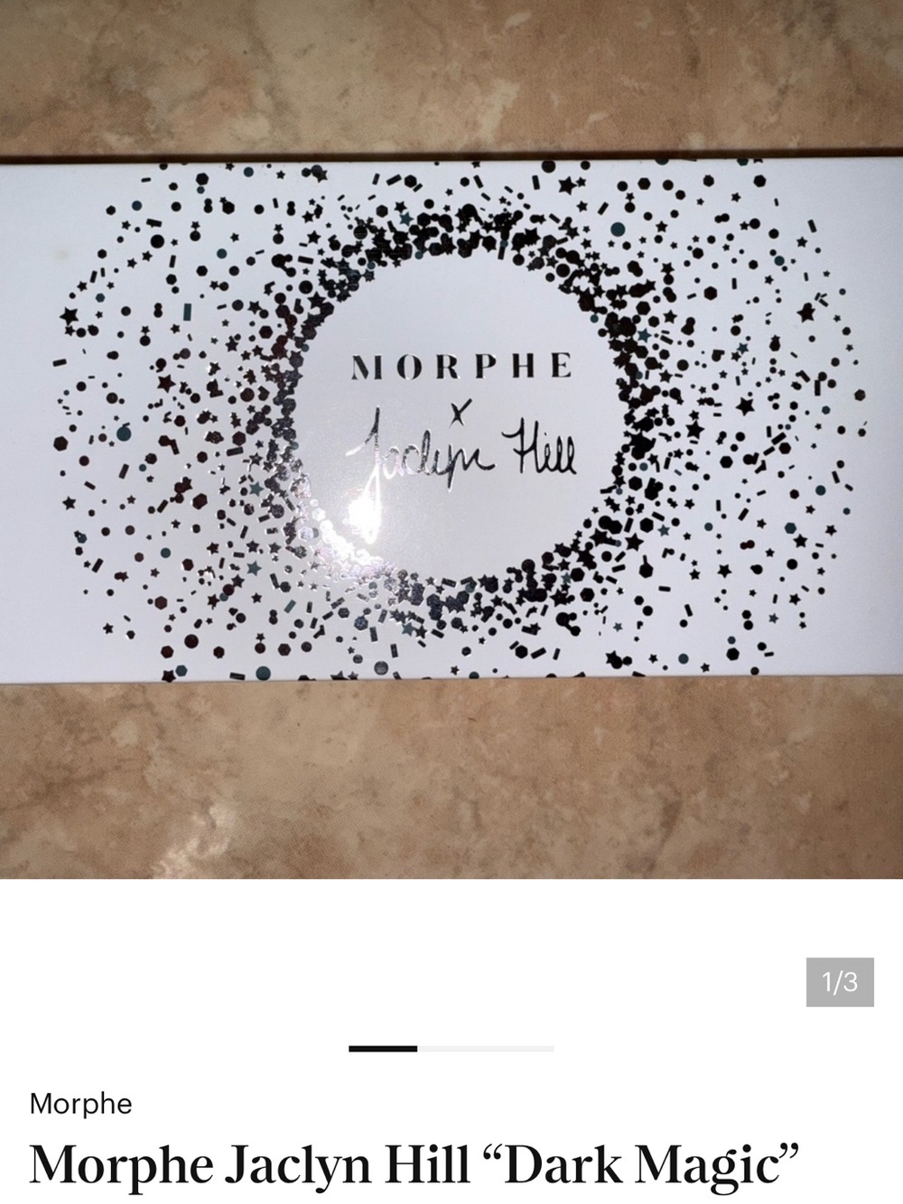 Morphe Jaclyn Hill x Dark Magic eyeshadow palette